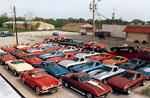 ProTeam's Corvette Lot