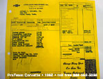 ProTeam Classic Corvette Sales