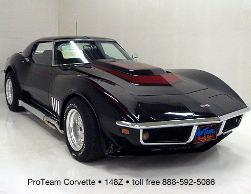 148Z1968 Corvette TTop 427435 hp NOM 4 speed