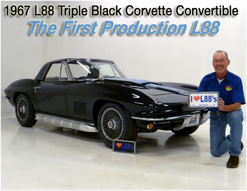 Corvette Stingray Split Window Sale on 1967 Corvette Convertible L88  1st Production L88     1 Of 20 L88s